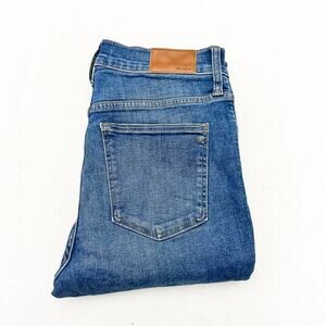 Madewell 9" Mid-Rise Skinny Denim Jeans Zip Fly Style AF683 Size 29